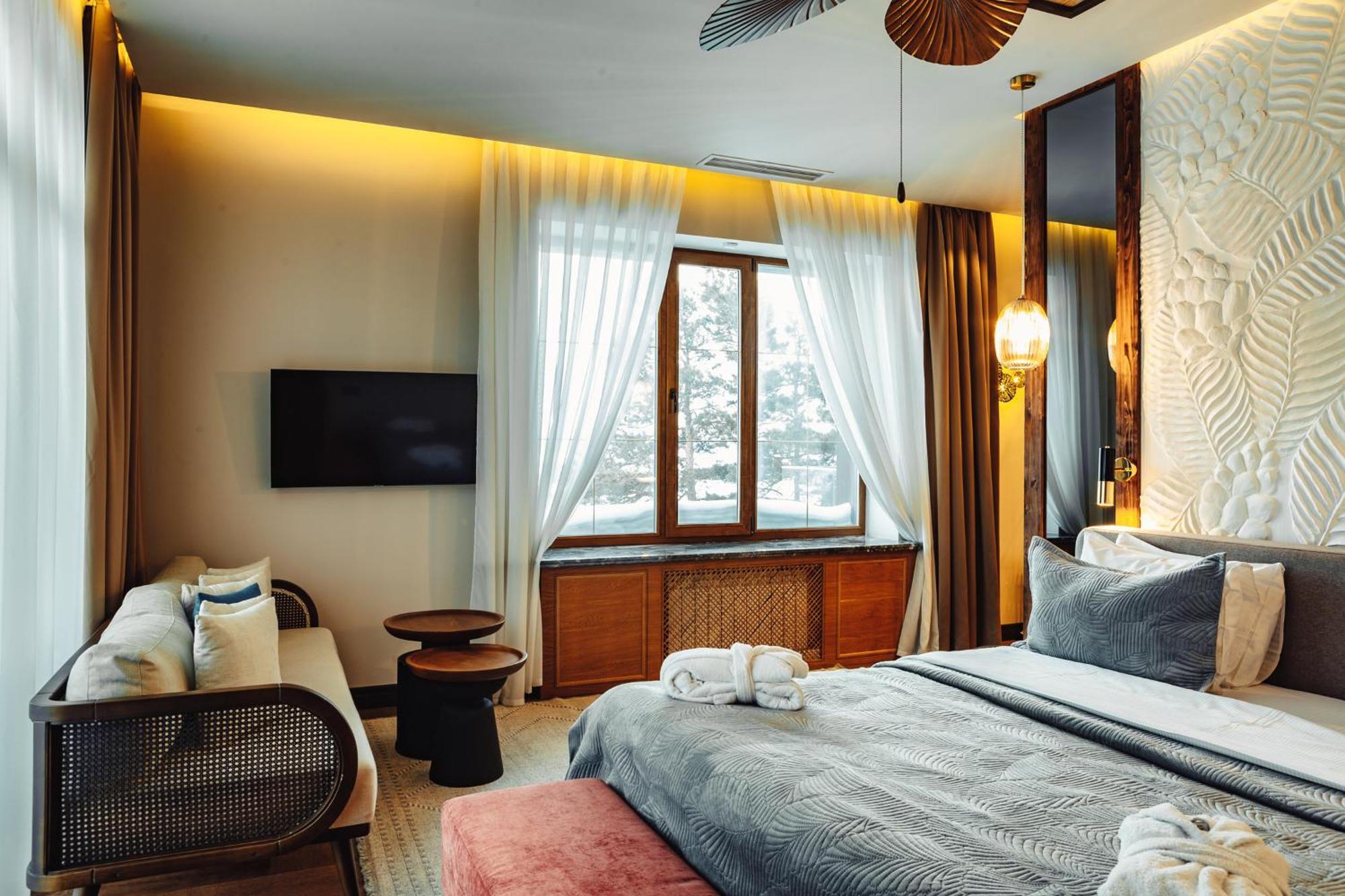 Дом У Озера Hotel โบโรโวเย ภายนอก รูปภาพ